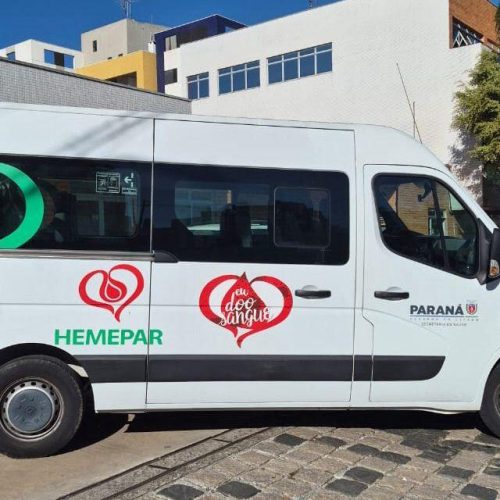 Hemepar amplia ações para facilitar doação de sangue com transporte gratuito e coletas em grupo